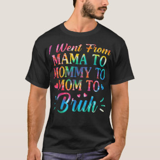 Gefärbte Krawatte, die ich von Mama zu Mami ging,  T-Shirt