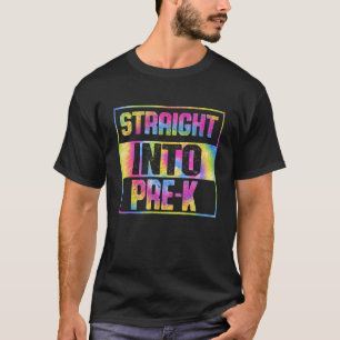 Gefärbte Krawatte direkt in die Vorstufe K zurück T-Shirt
