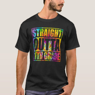 Gefärbte Krawatte direkt über Elfte Stufe 2023 Gra T-Shirt