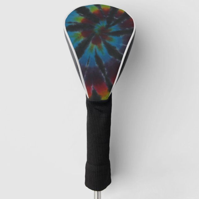 Gefärbte Krawatte drehen Golf Headcover (Vorderseite)