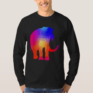 Gefärbte Krawatte Elephant Krawatte Rettete die Ti T-Shirt