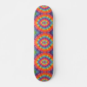 Gefärbte Krawatte Eyes Skateboard Deck