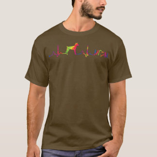 Gefärbte Krawatte Farbspielzeug von Terrier Heartb T-Shirt