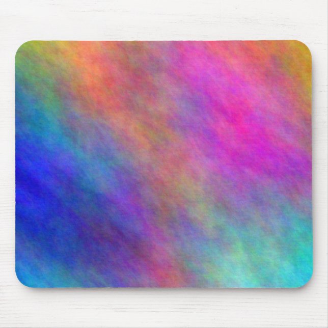 Gefärbte Krawatte färbt Gas-Wolke Mousepad (Vorne)