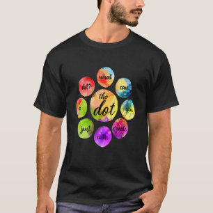 Gefärbte Krawatte Funny Sprichwort Happy Internati T-Shirt