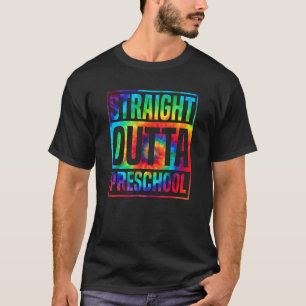 Gefärbte Krawatte für Männer in der Vorschulzeit T-Shirt