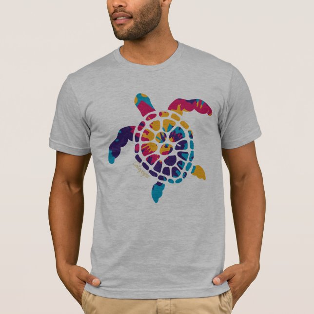 Gefärbte Krawatte Galapagos T-Shirt (Vorderseite)