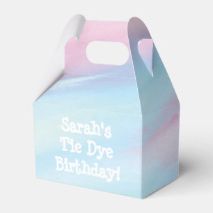 Gefärbte Krawatte Gefälligkeitsbox Geschenkschachtel