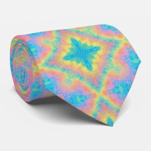 Gefärbte Krawatte Geometric Necktie