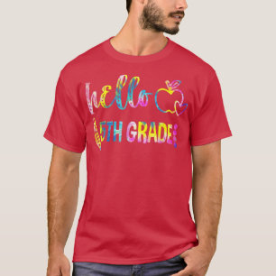 Gefärbte Krawatte Hallo 5. Klasse Team 5. Klasse Z T-Shirt