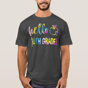 Gefärbte Krawatte Hallo 9. Klasse Team 9. Klasse Z T-Shirt