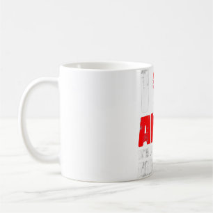 Gefärbte Krawatte Hippy Butterfly Science liebt Gr Kaffeetasse