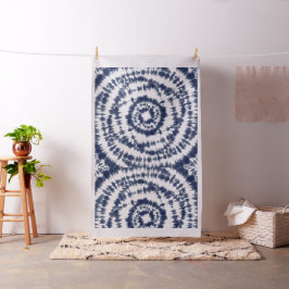 Gefärbte Krawatte Indigo Stoff