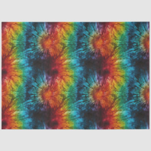 Gefärbte Krawatte Jamaican Green Textile Art Nr. 4 Seidenpapier