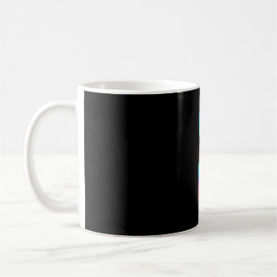 Gefärbte Krawatte Katze _ Farbige Tye Färbung Kätz Kaffeetasse