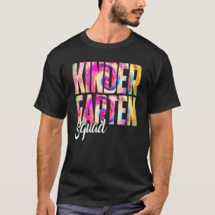 Gefärbte Krawatte Kindergarten Squadgirls Kinderle T-Shirt