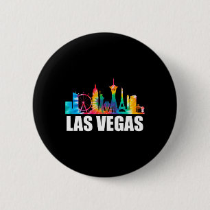 Gefärbte Krawatte Las Vegas Nevada Party Ausflug Button