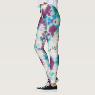 Gefärbte Krawatte Leggings