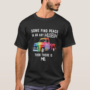 Gefärbte Krawatte LKW Sublimierung Antikes Klassis T-Shirt