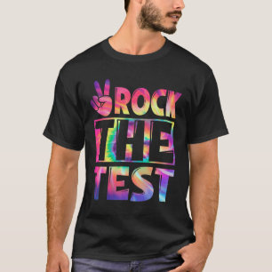 Gefärbte Krawatte löst den Testglückslehrer lo T-Shirt