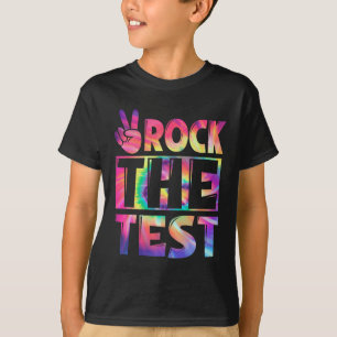 Gefärbte Krawatte löst den Testglückslehrer lo T-Shirt