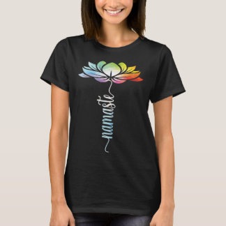 Gefärbte Krawatte Lotus Blume Yoga Zen Medizin Nam T-Shirt
