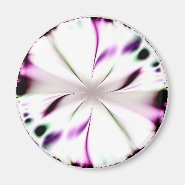 Gefärbte Krawatte Magnet (Vorne)