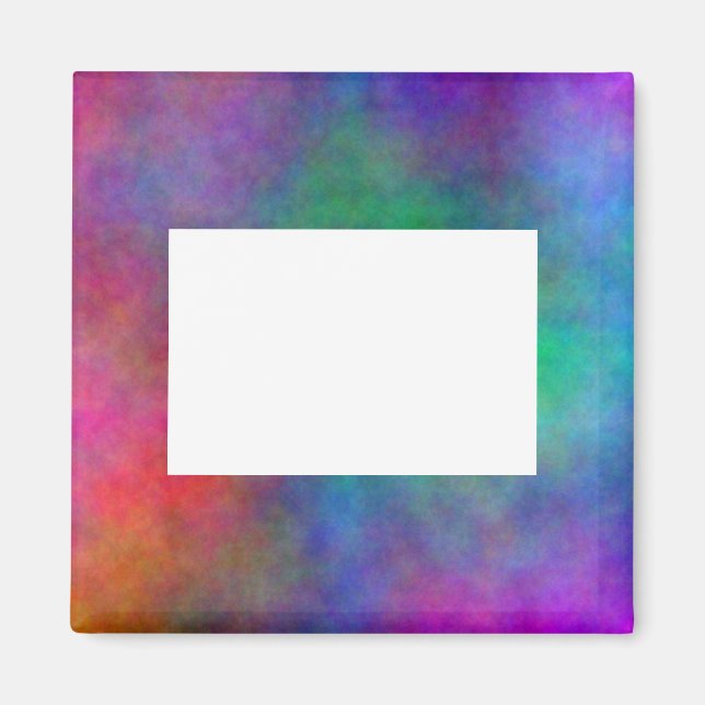 Gefärbte Krawatte Magnet (Vorne)