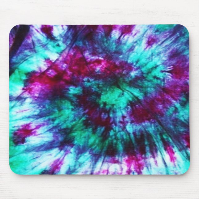 Gefärbte Krawatte multicolor Mousepad (Vorne)