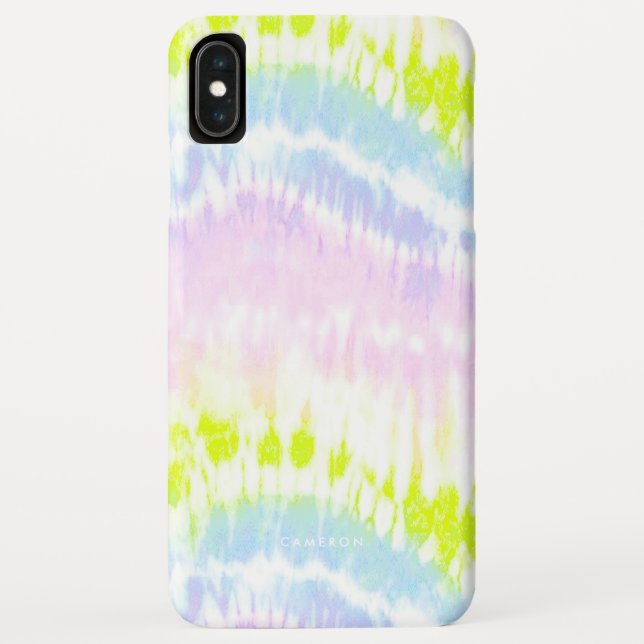 Gefärbte Krawatte-Muster für helles Aquarellfarben Case-Mate iPhone Hülle (Rückseite)