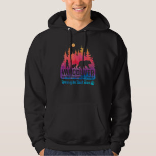 Gefärbte Krawatte Mutter Bären und Cubs Urlaub Van Hoodie