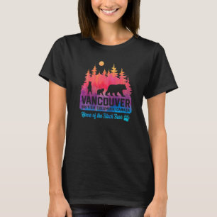 Gefärbte Krawatte Mutter Bären und Cubs Urlaub Van T-Shirt