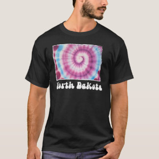 Gefärbte Krawatte North Dakota T-Shirt