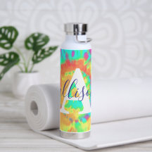 Gefärbte Krawatte personalisiert