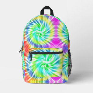 Gefärbte Krawatte Psychedelic Bedruckter Rucksack