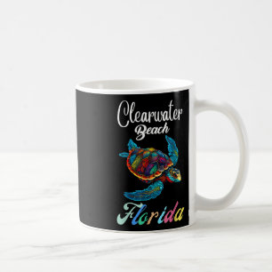 Gefärbte Krawatte Sea Turtle Family Kaffeetasse