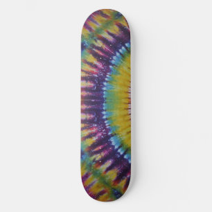 Gefärbte Krawatte Skateboard