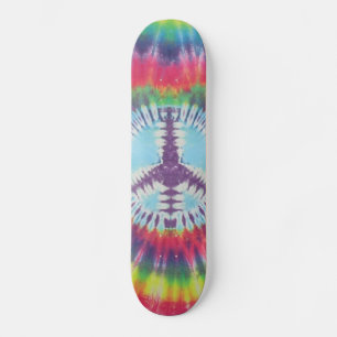 Gefärbte Krawatte Skateboard