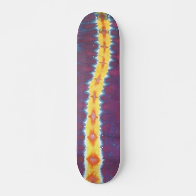 Gefärbte Krawatte Skateboard - Star Strip (Vorne)