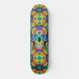 Gefärbte Krawatte Skull Dead Zombie Skateboards