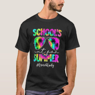 Gefärbte Krawatte Sonnenbrille Mittagessen Lady Sc T-Shirt