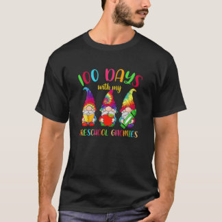 Gefärbte Krawatte Sonnige 100 Tage mit meinen Vors T-Shirt