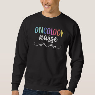 Gefärbte Krawatte Stethoscope Onkology Nurse Day N Sweatshirt