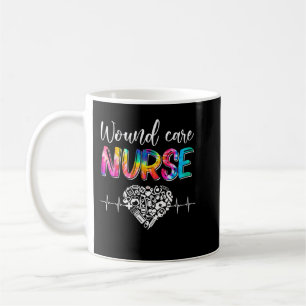 Gefärbte Krawatte Stethoscope Wound Care Nurse Day Kaffeetasse