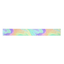 Gefärbte Krawatte Swirl Marble Retro Groovy Satinband