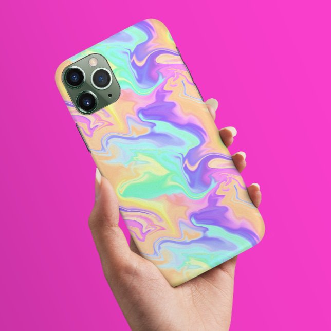 Gefärbte Krawatte Swirl Pastel Groovy Case-Mate iPhone Hülle (Von Creator hochgeladen)