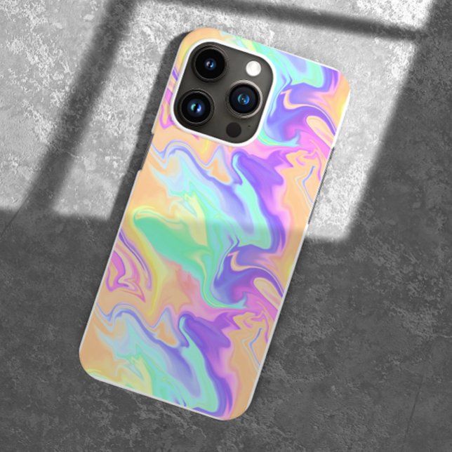 Gefärbte Krawatte Swirl Pastel Groovy Case-Mate iPhone Hülle (Von Creator hochgeladen)
