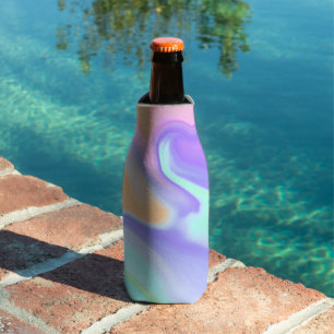Gefärbte Krawatte Swirl Pastel Groovy Flaschenkühler