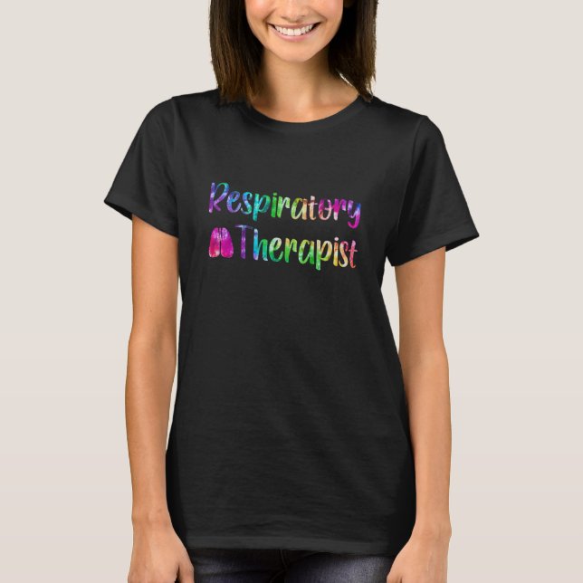 Gefärbte Krawatte T-Shirt (Vorderseite)