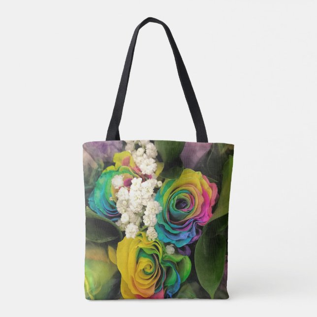 GEFÄRBTE KRAWATTE - TASCHE (Rückseite)